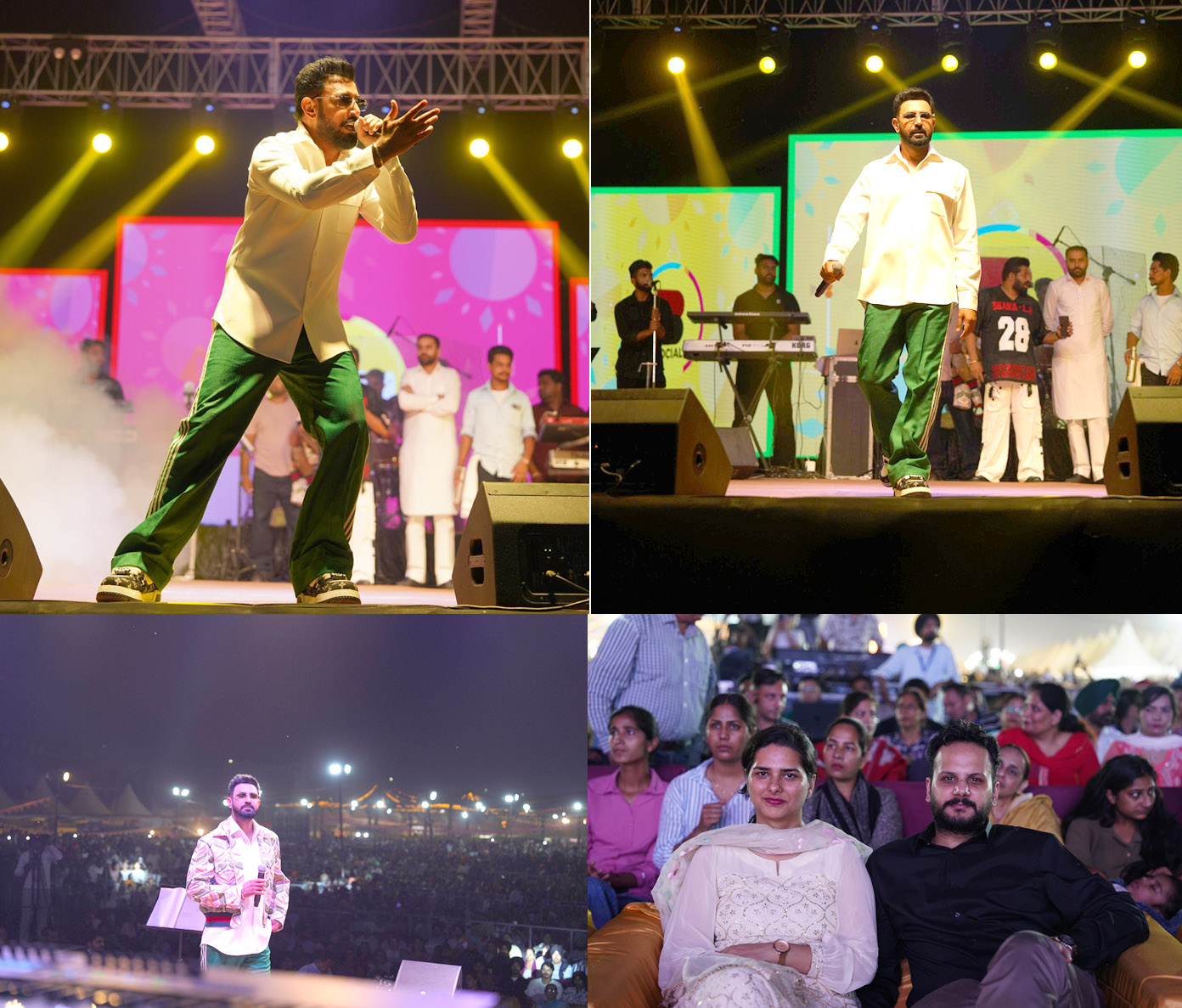 The 10-day long fair concluded with a powerful singing performance by Gippy Grewal